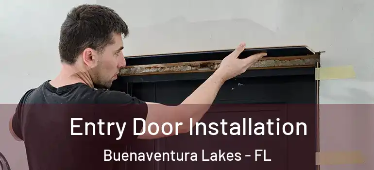 Entry Door Installation Buenaventura Lakes - FL