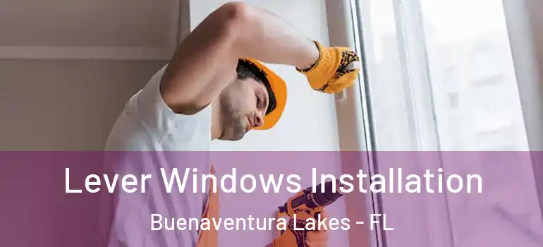  Lever Windows Installation Buenaventura Lakes - FL