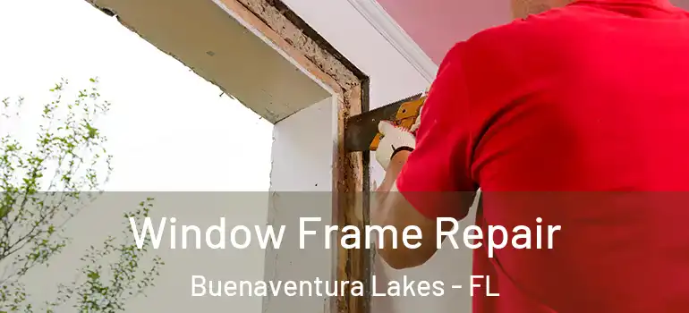 Window Frame Repair Buenaventura Lakes - FL