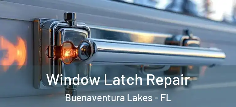 Window Latch Repair Buenaventura Lakes - FL